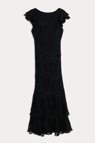 Ordinia - Bouquet Devore Black