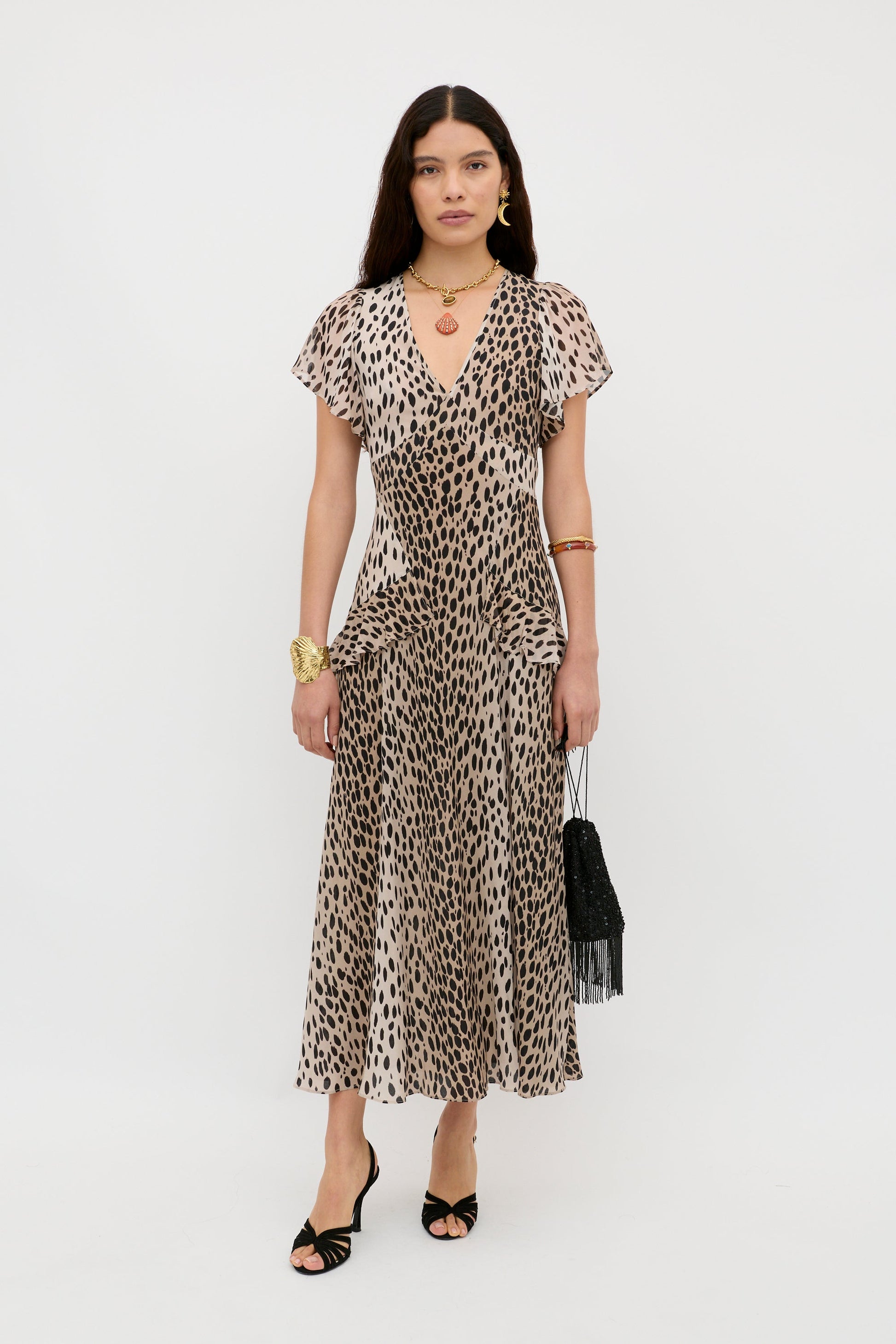 Evie - Antelope Spot Black