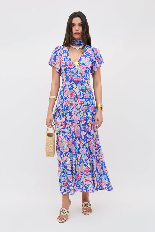 Evie - Cara Floral Blue