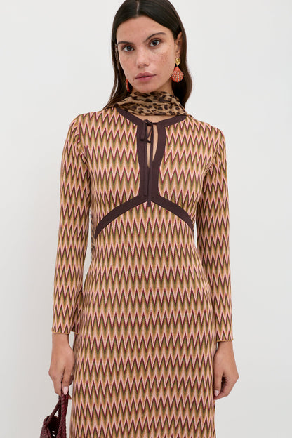Pamela  -  Maeve Jacquard Multi