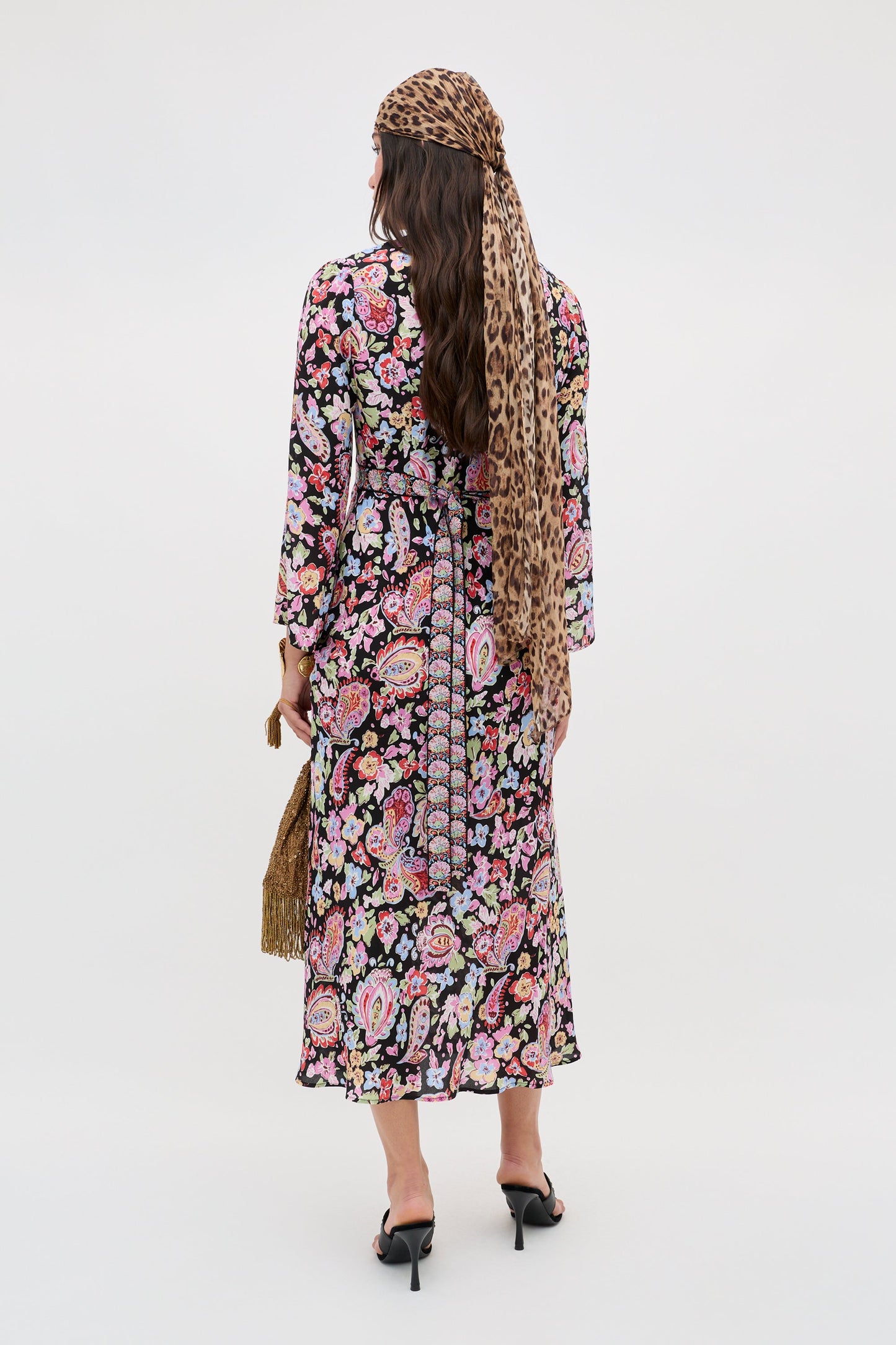Tania - Cara Floral Black