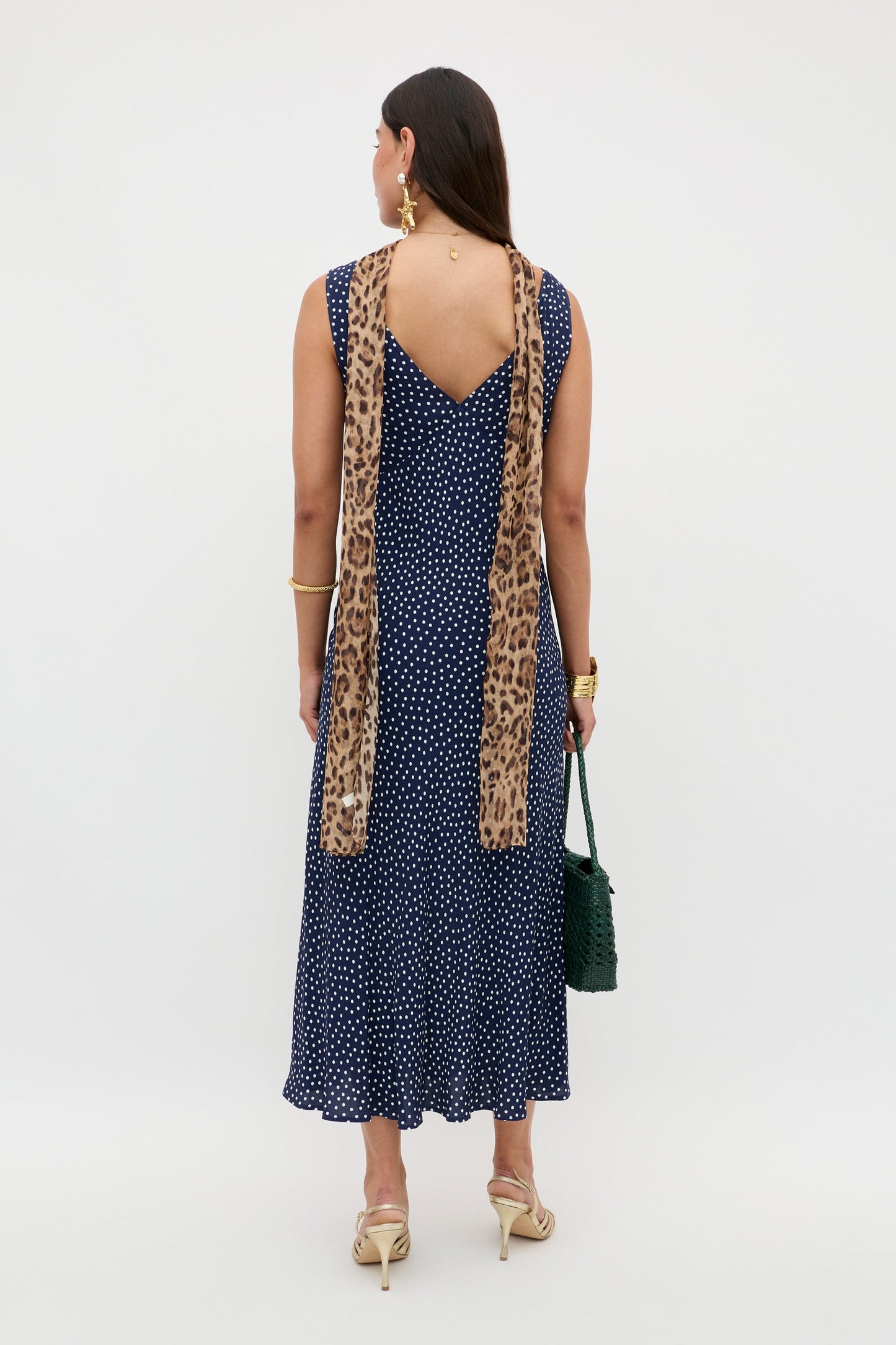Sandrine - Mini Dot Navy