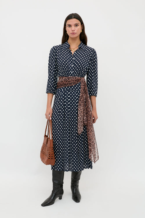 Izzy - Runway Spot Navy