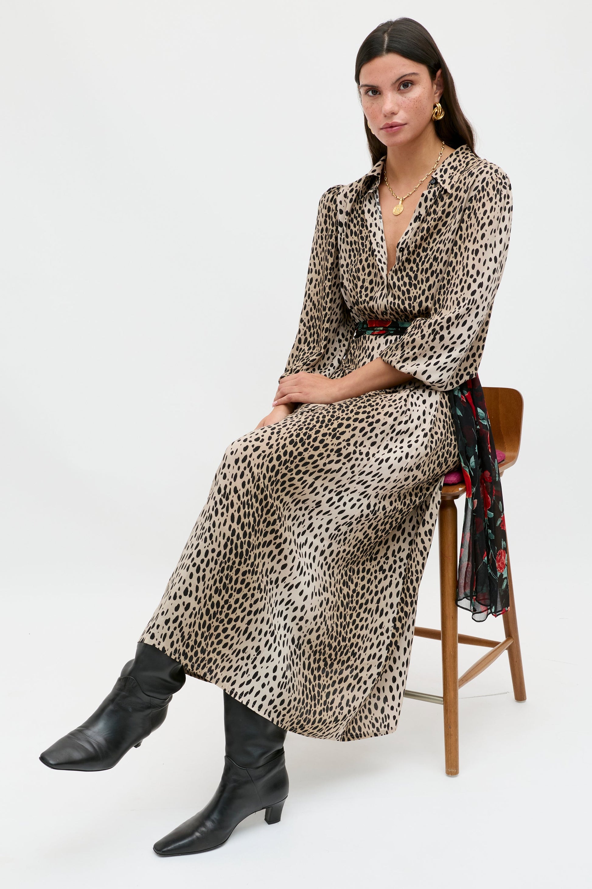 Izzy - Antelope Spot Black