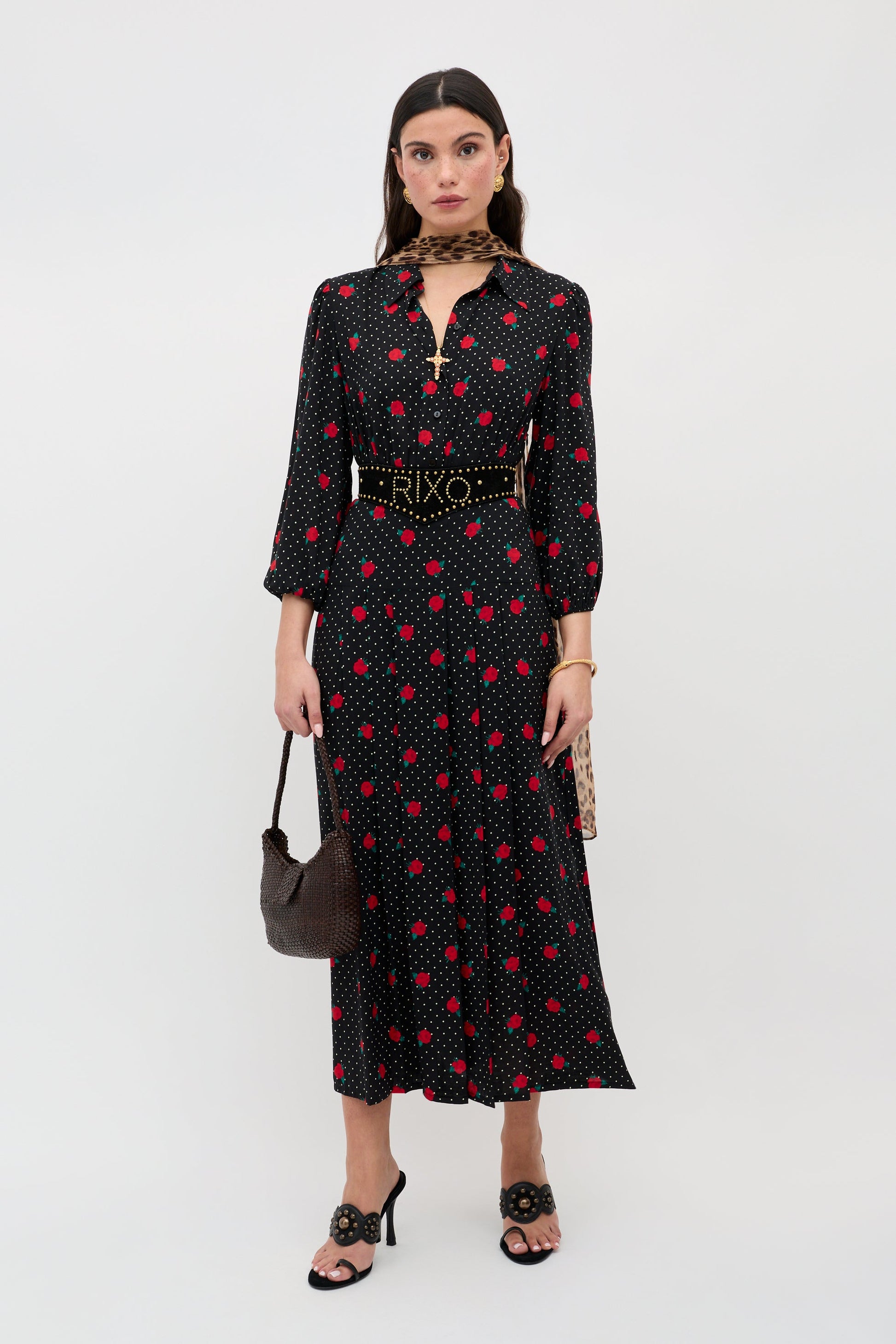 Izzy - Rose Spot Black