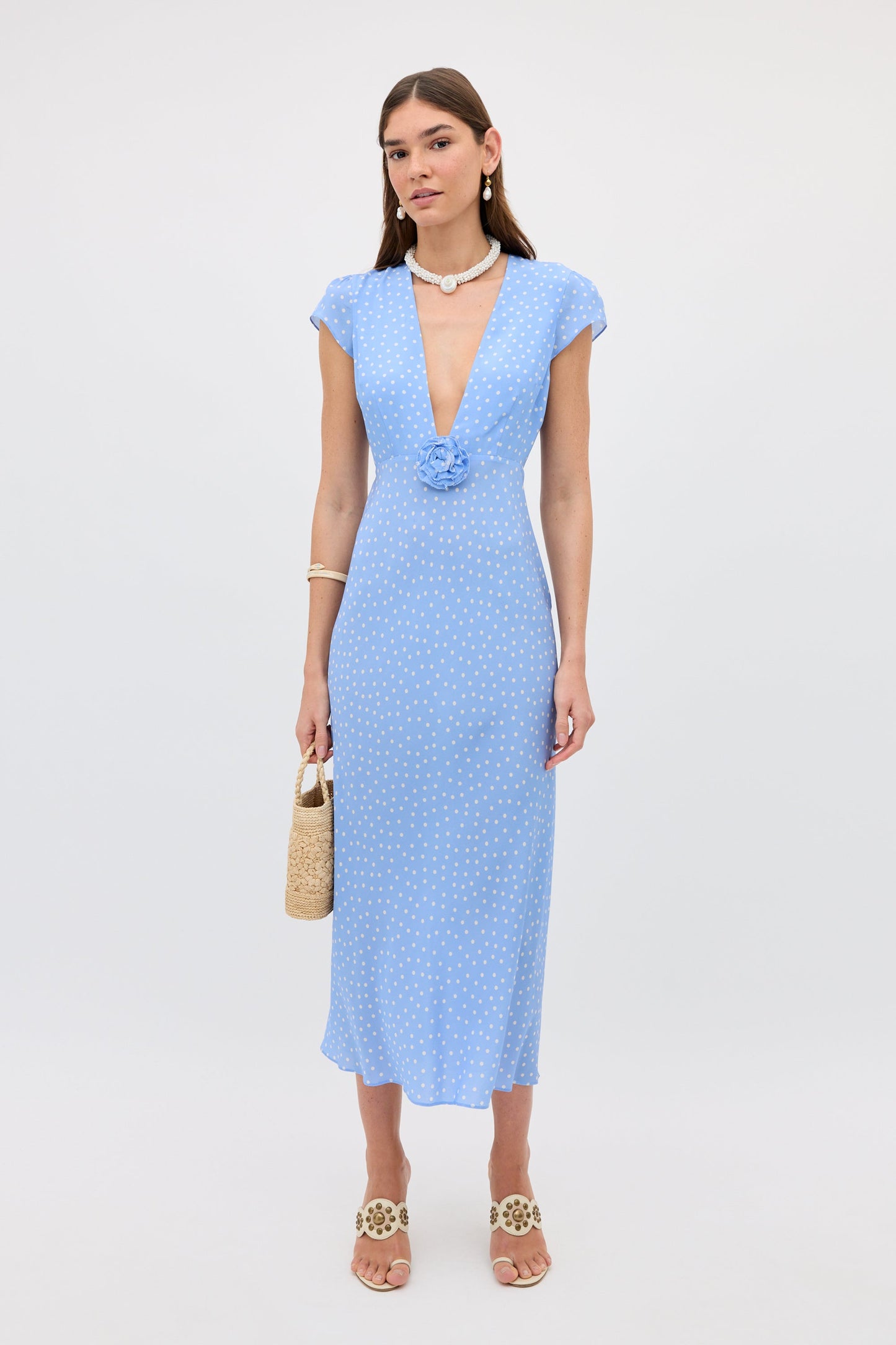 Amy - Layla Dot Light Blue