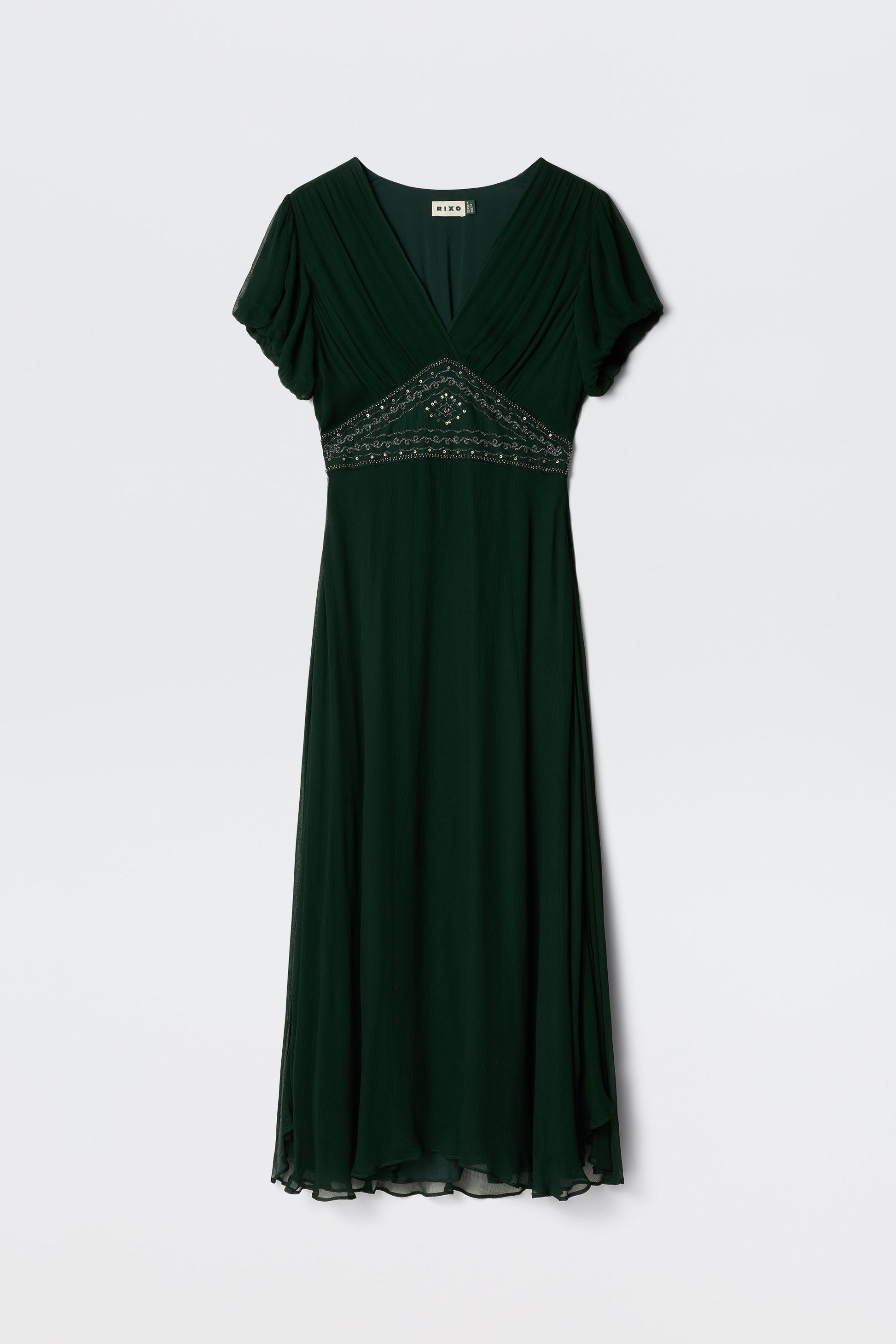 Corrine  -  Diana Embellishment Forest Green