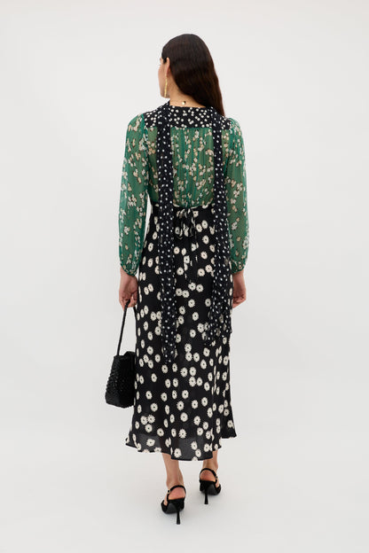 Kaila - City Floral Mix Olive