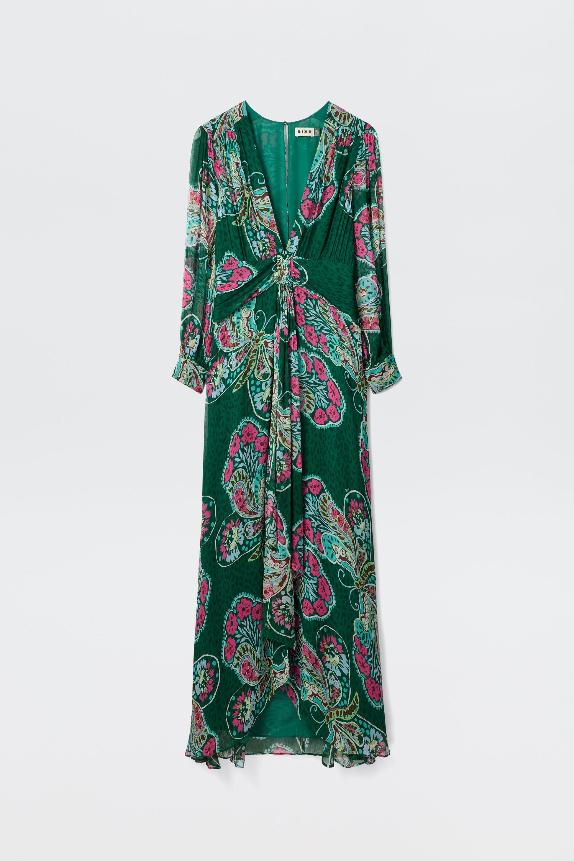 Meera - Butterfly Bloom Green