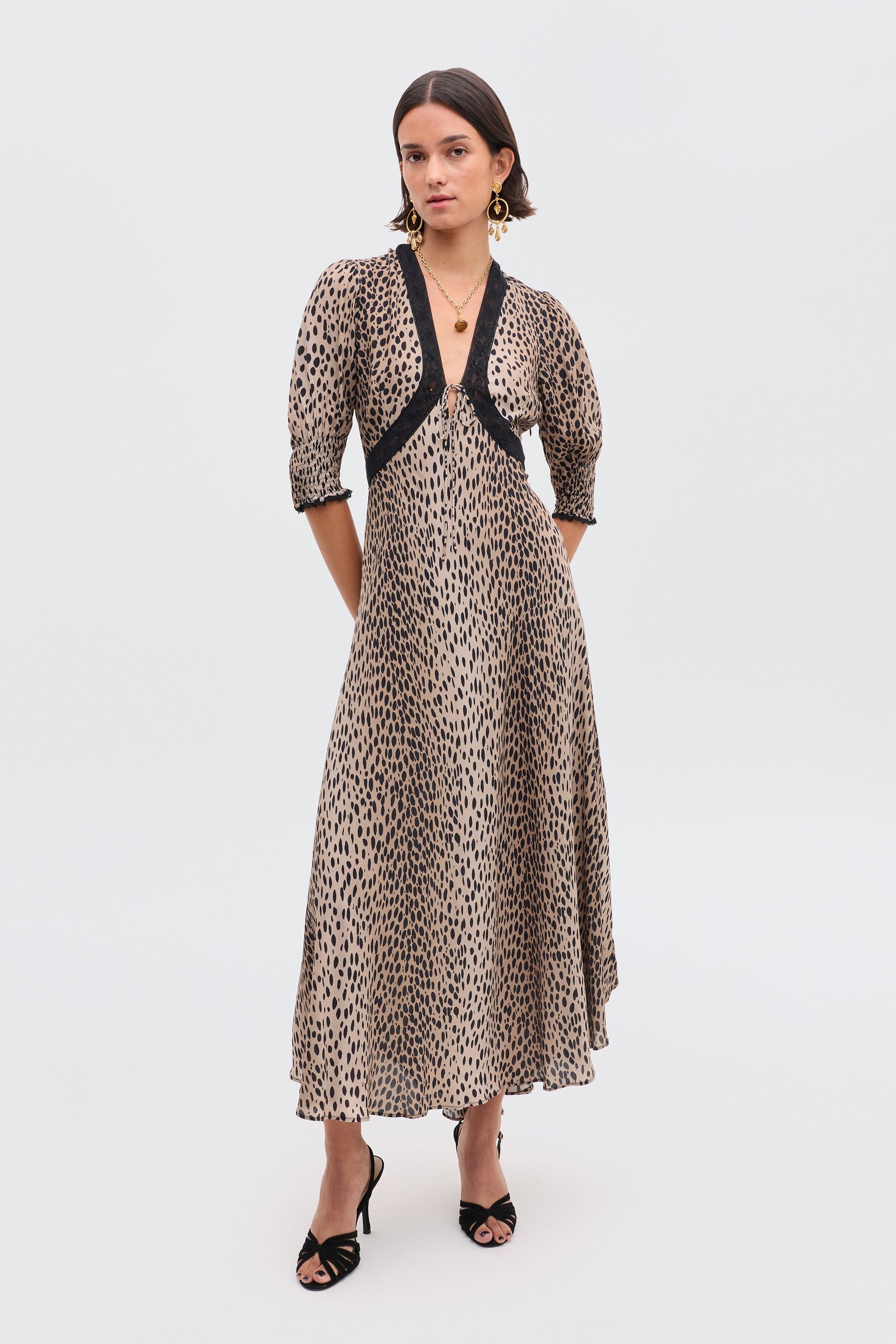 Amina - Antelope Spot Black