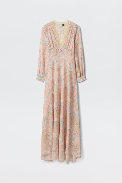 Emory -  Watercolour Floral Pink