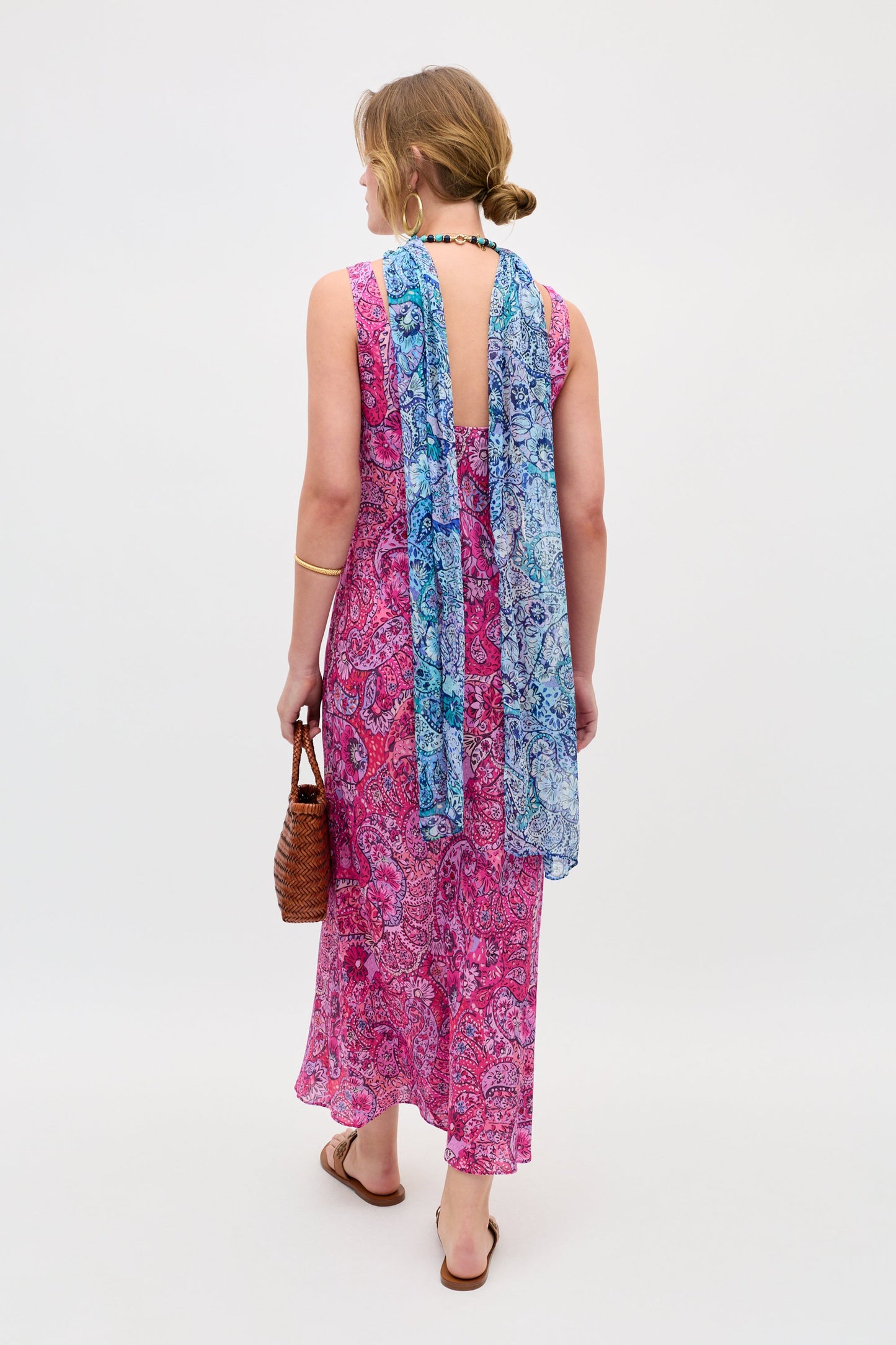 Bondi - Paisley Floral Red