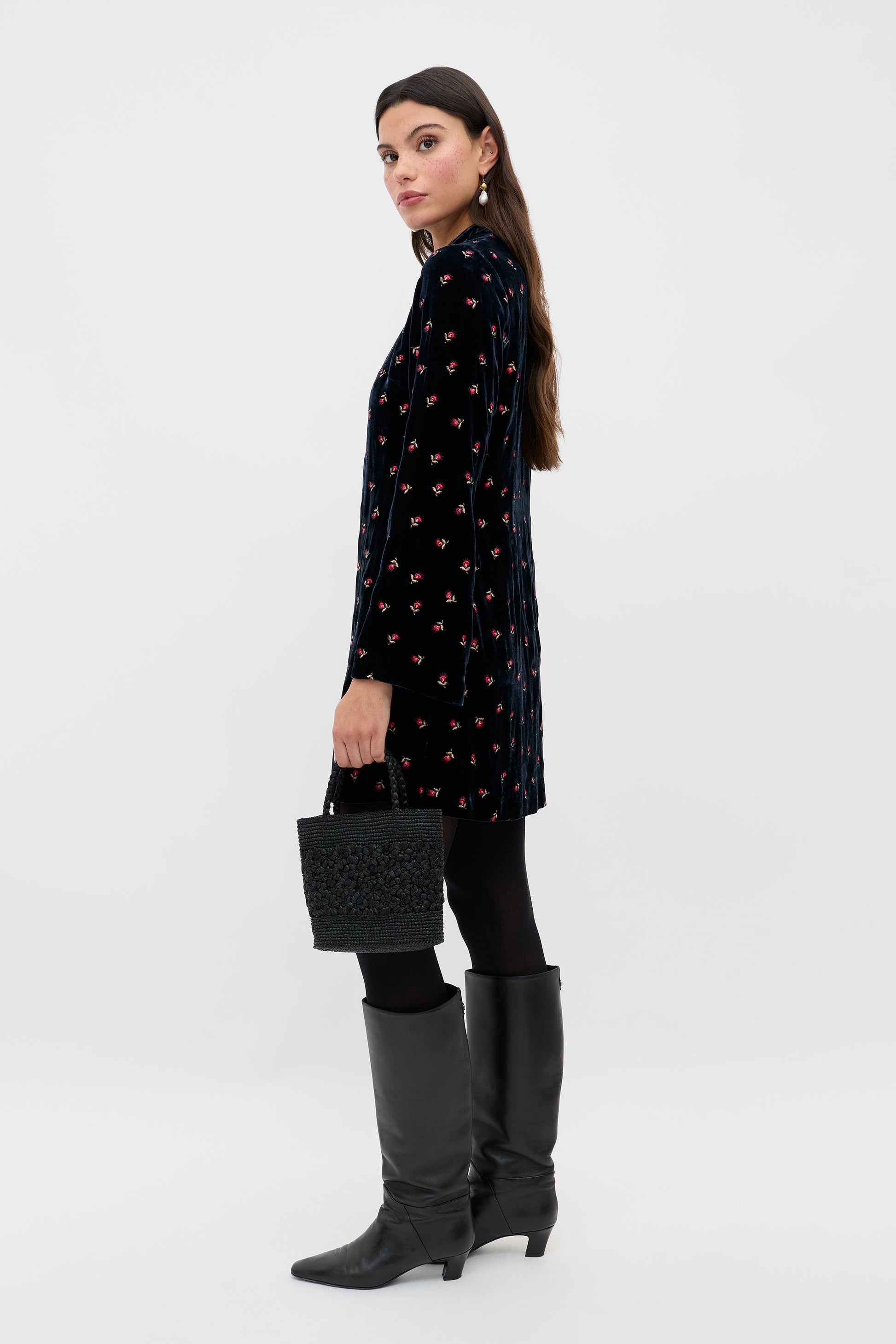 Calla - Dandy Embroidery Deep Navy