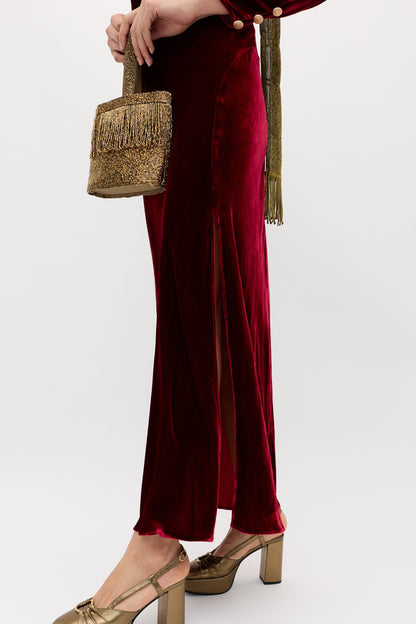 Devina - Burgundy