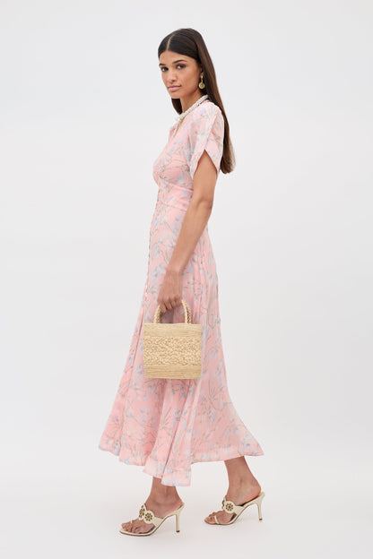 Novara -  Watercolour Floral Pink