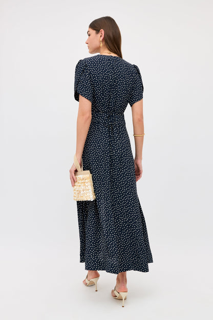 Novara - Painted Spot Midnight Navy