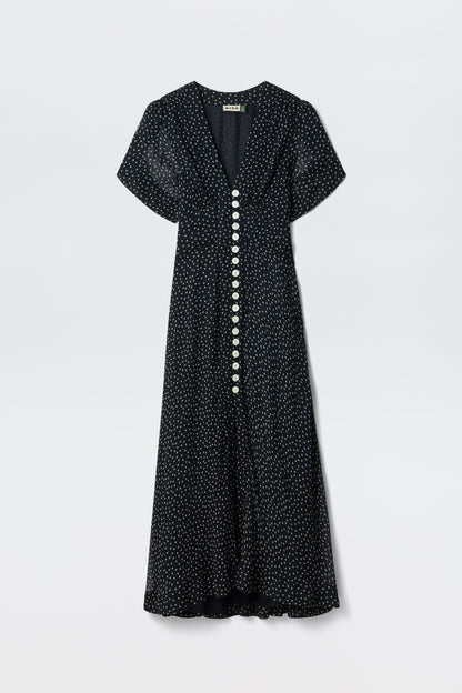 Novara - Painted Spot Midnight Navy