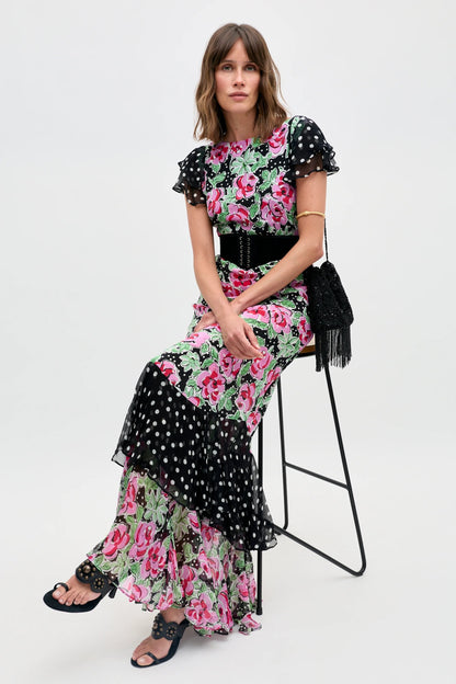 Ordinia - Rose Dot Mix Black