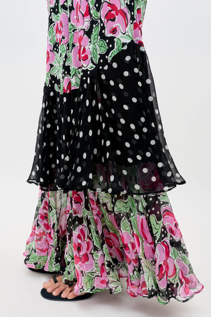 Ordinia - Rose Dot Mix Black