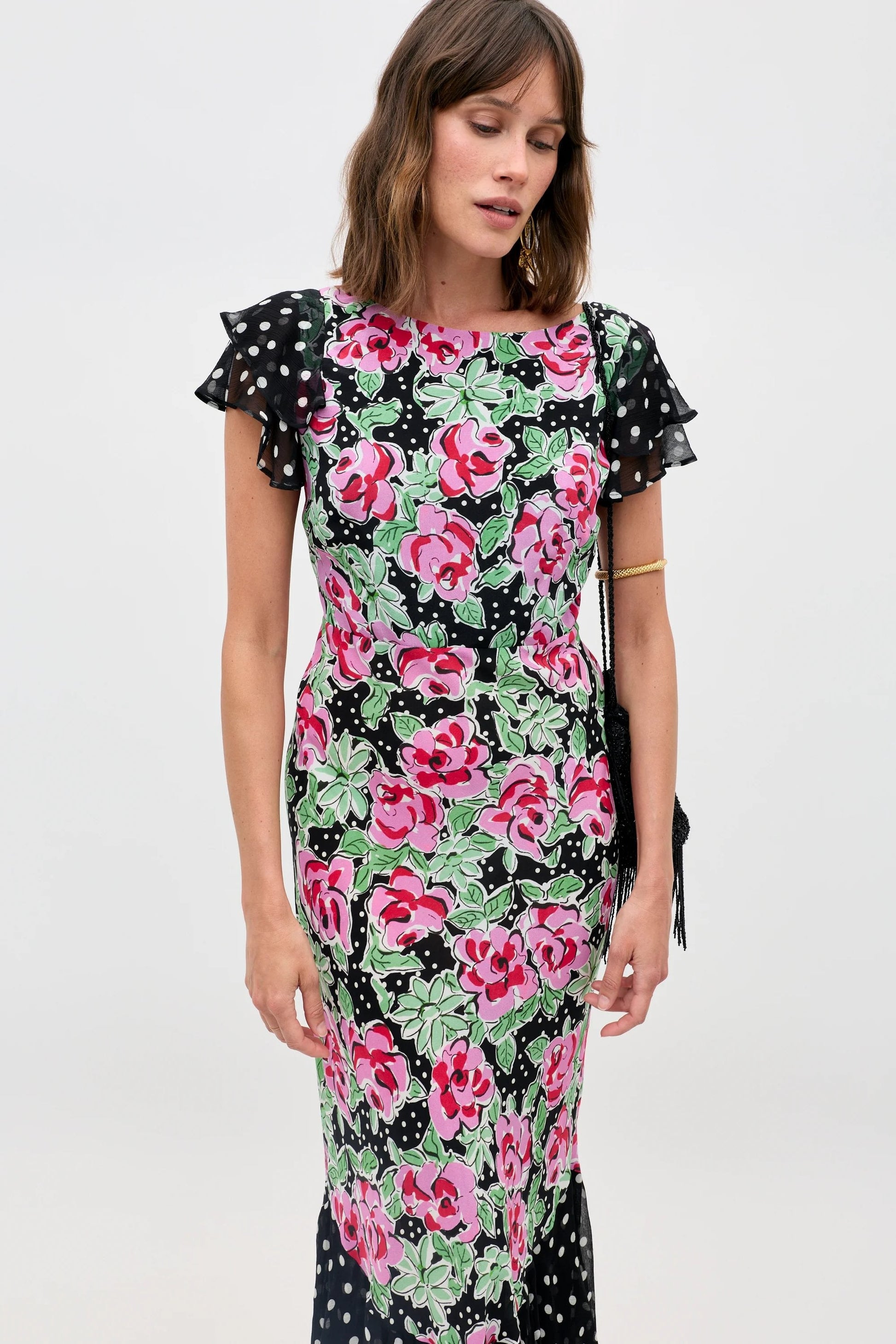Ordinia - Rose Dot Mix Black