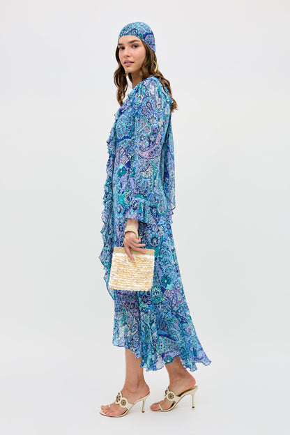 Gracye - Paisley Floral Blue