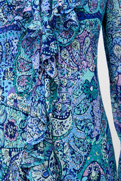 Gracye - Paisley Floral Blue