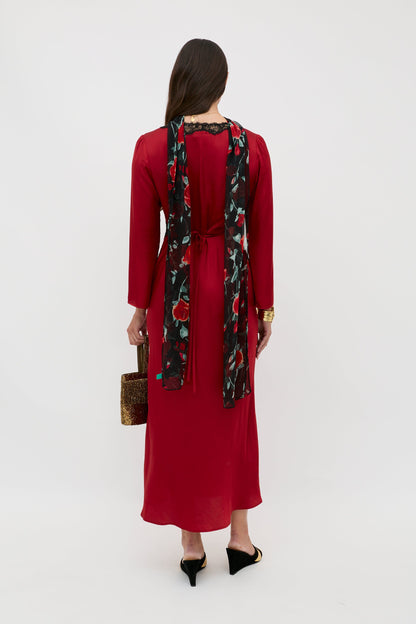 Debra - Burgundy