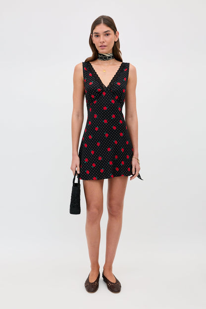 Leighton - Rose Spot Black