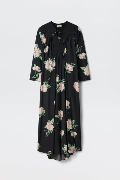Lucilla - Peonies Scatter Black