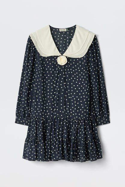 Valetta -  Layla Dot Navy