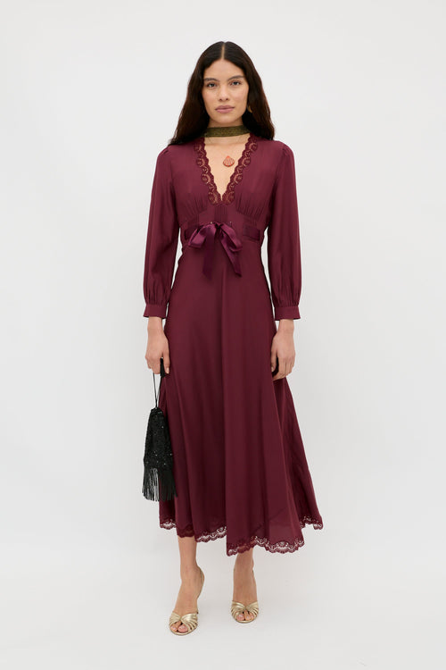 Adaline  -  Maroon