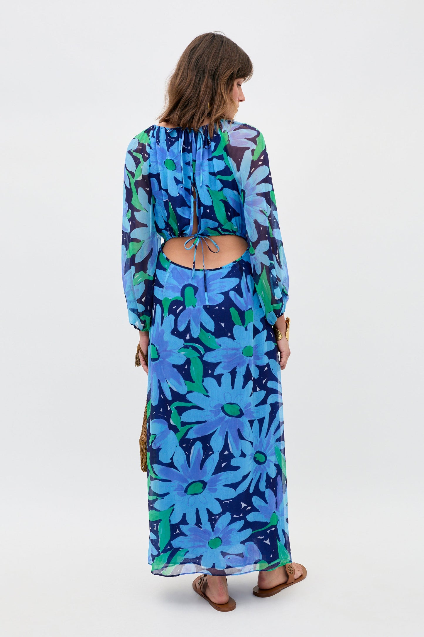 Nikolette - Danish Floral Blue