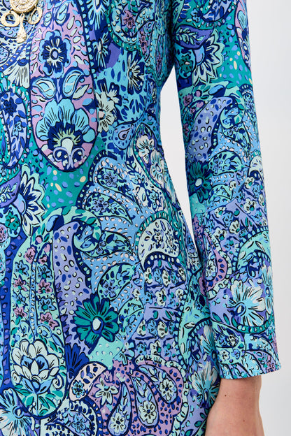 Dulce - Paisley Floral Blue