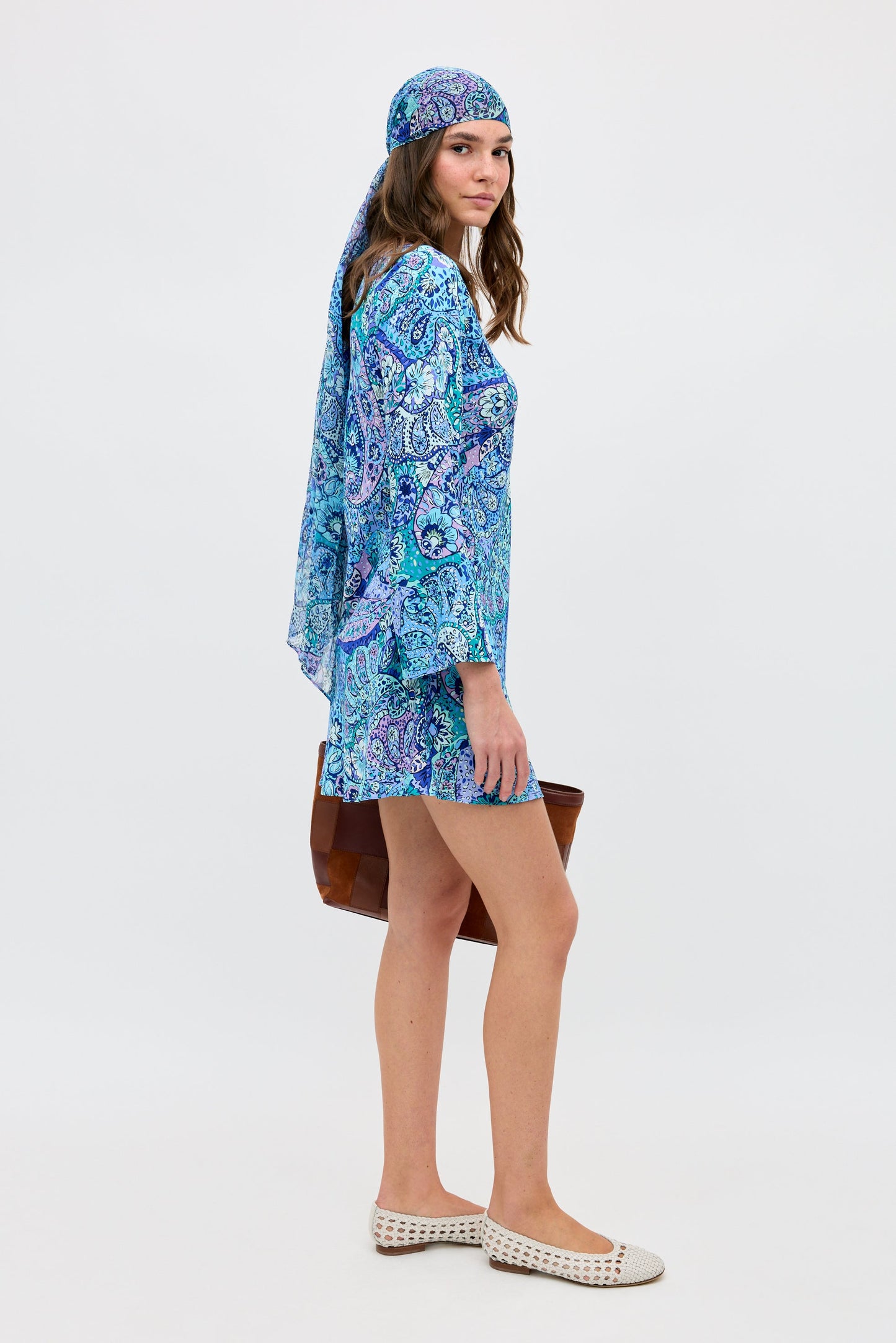 Dulce - Paisley Floral Blue