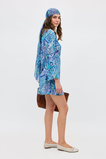 Dulce - Paisley Floral Blue