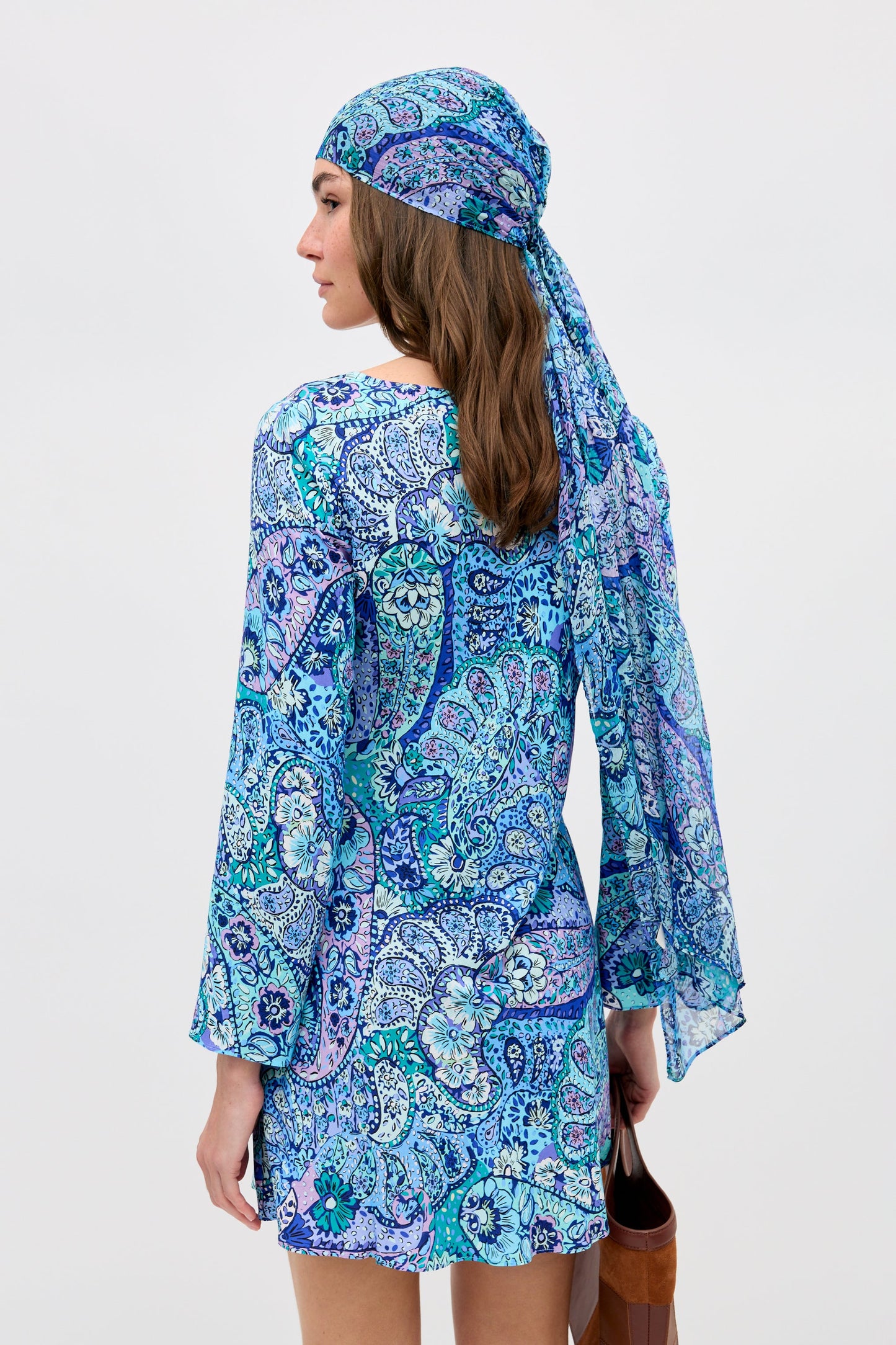 Dulce - Paisley Floral Blue