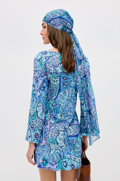 Dulce - Paisley Floral Blue
