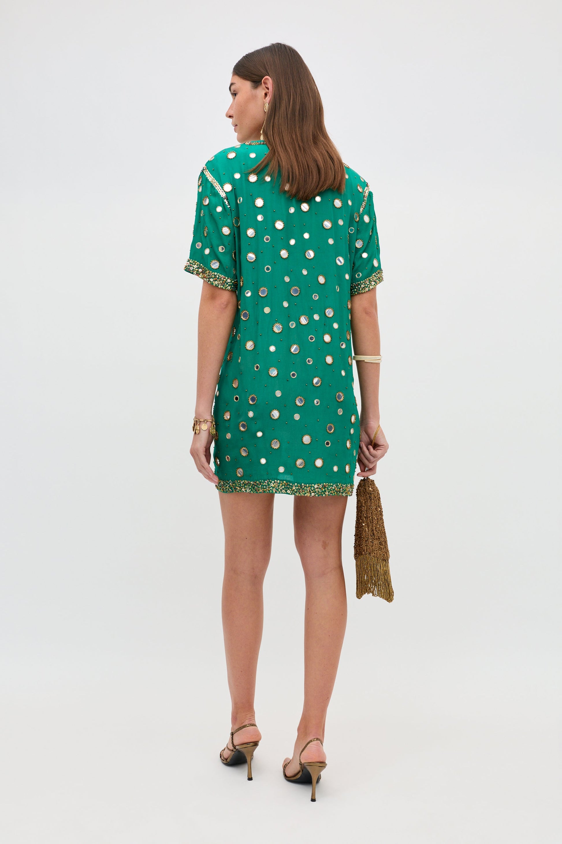 Cruz - Lume Embellishment Dark Green