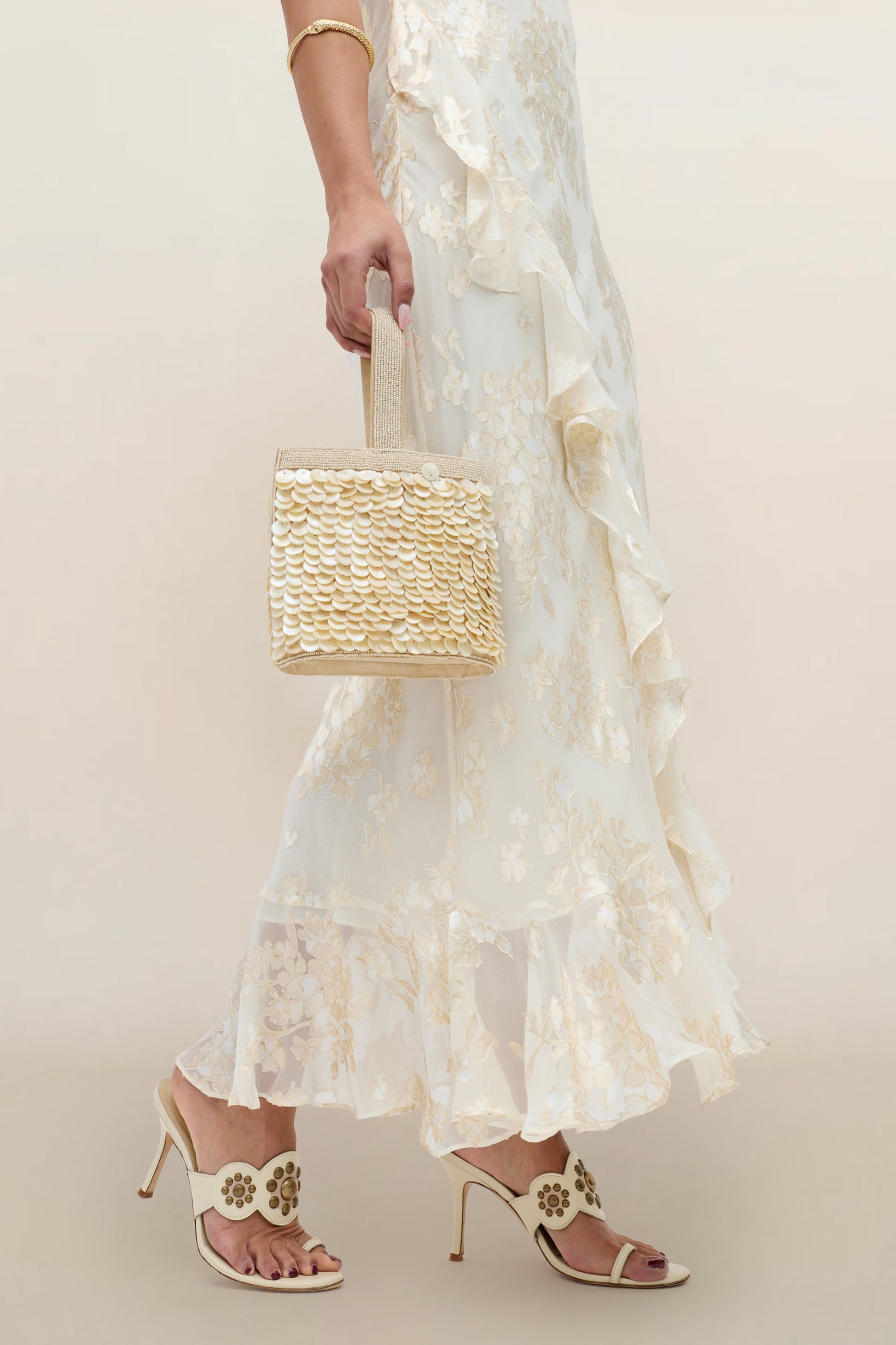 Meadow -  Bouquet Devoré Cream