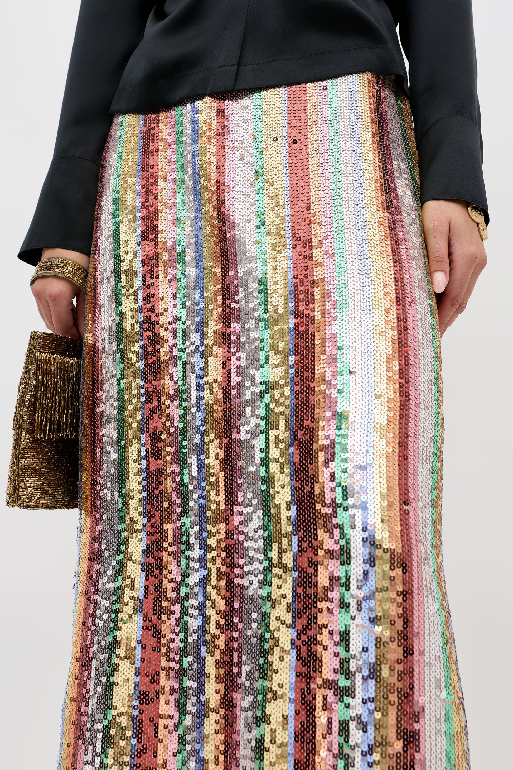 Kelly  -  Dixie Stripe Embellishment Multi