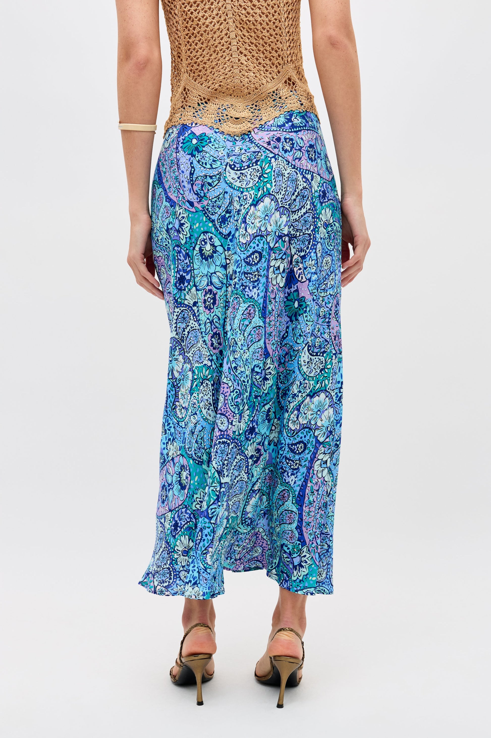 Kelly - Paisley Floral Blue