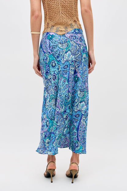 Kelly - Paisley Floral Blue