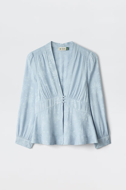 Lea - Daisy Jacquard Bluebell