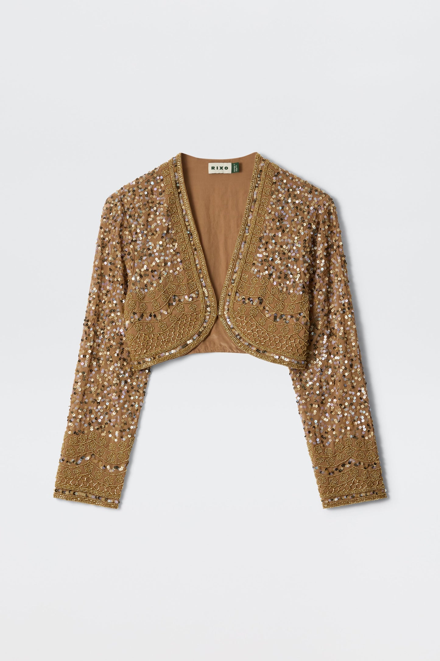 Cliona  -  Art Deco Embellishment Antique Gold