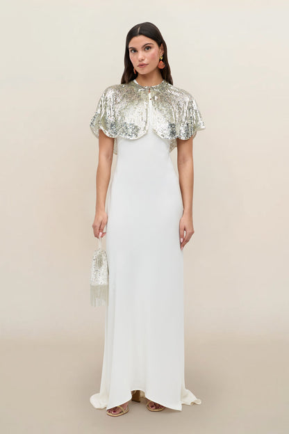 Evienne -  Art Deco Embellishment Pearl