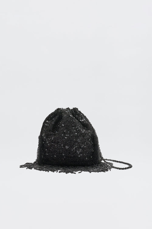 Orla  -  Vintage Scatter Embellishment Black