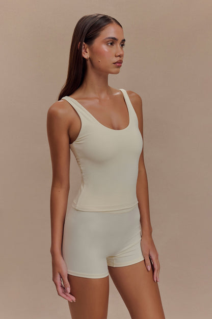 Orion Active Bike Shorts - Ivory