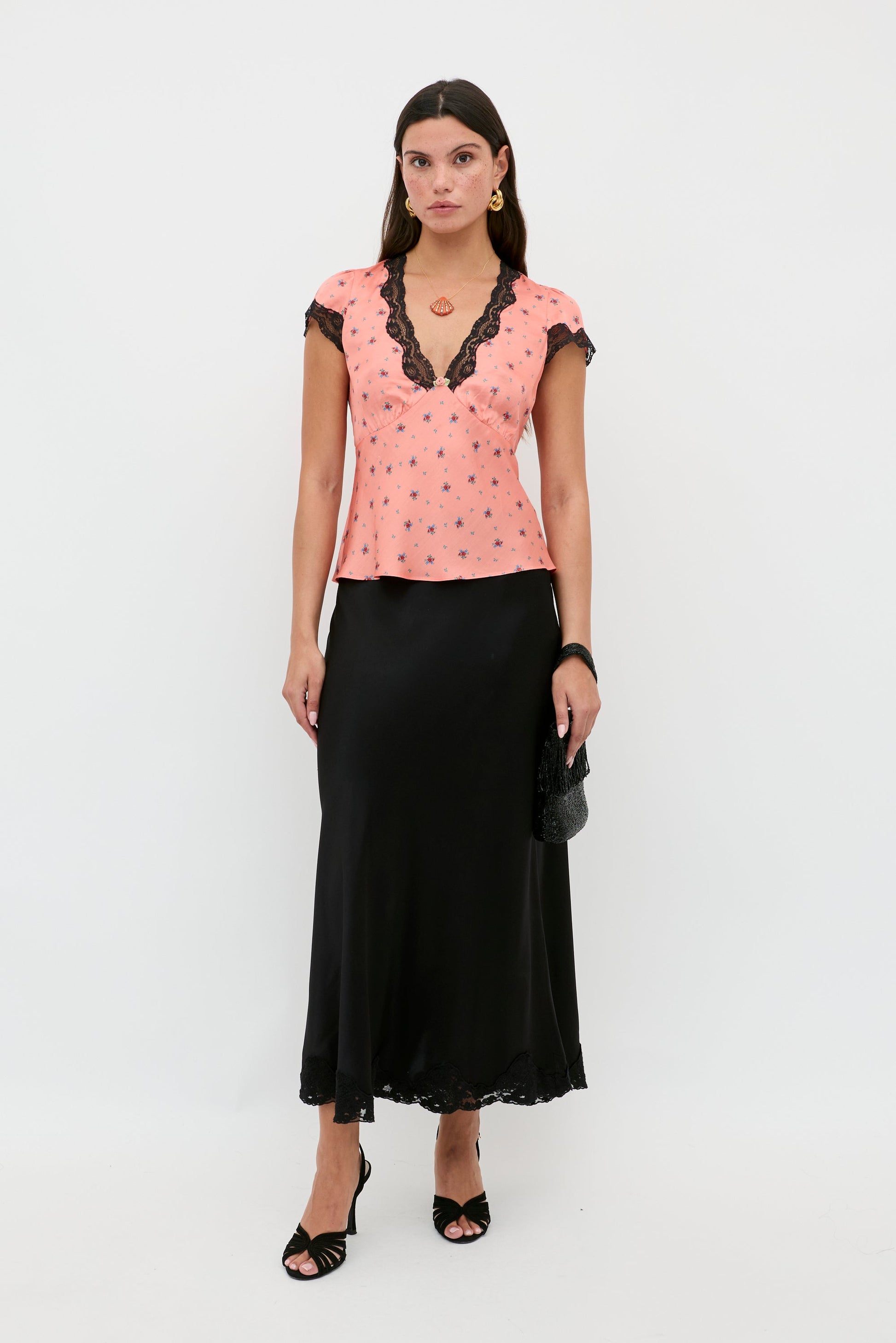 Karia  -  Peonies Ditsy Coral