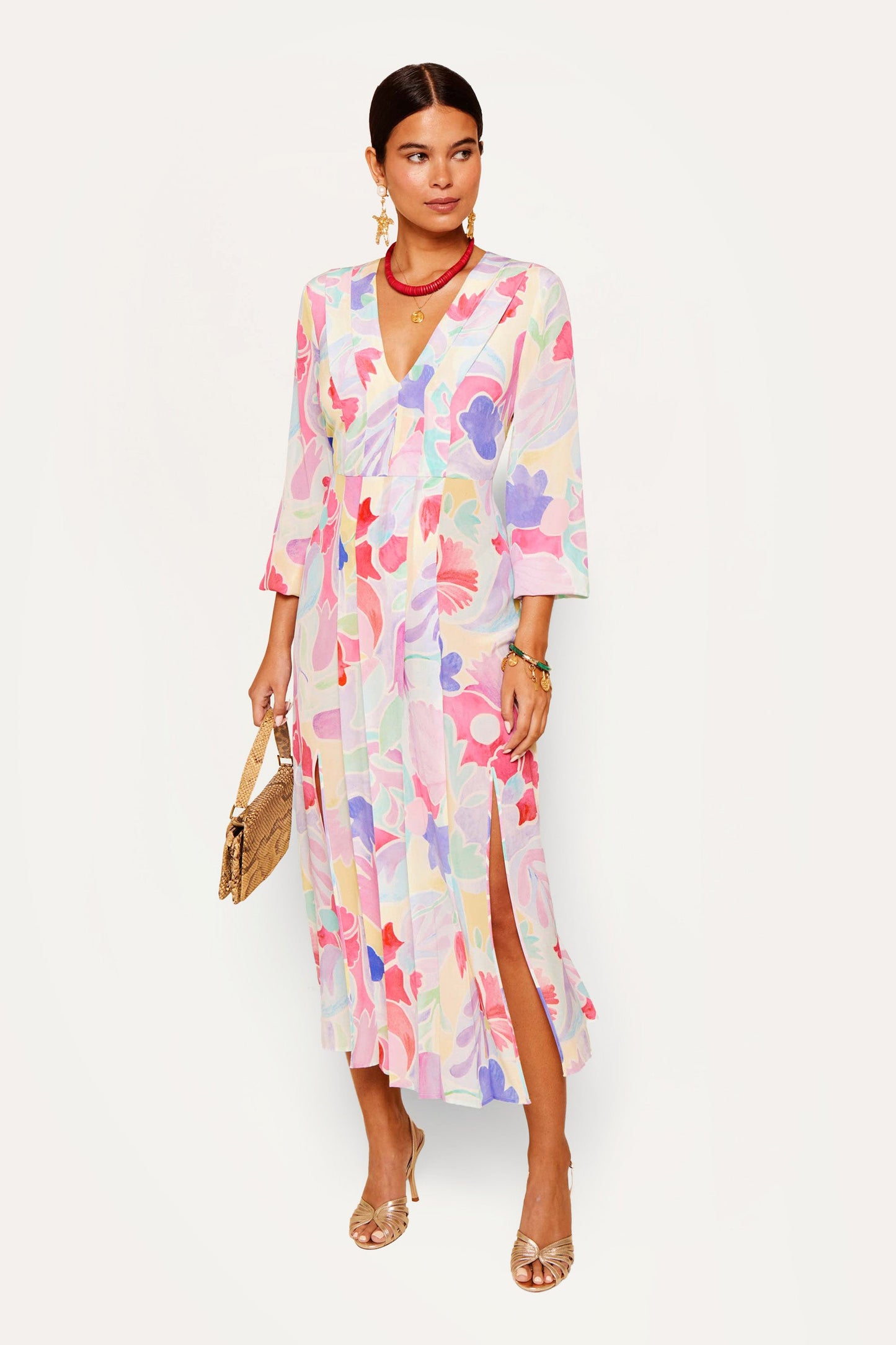 Camellia - Abstract Tulip Ivory