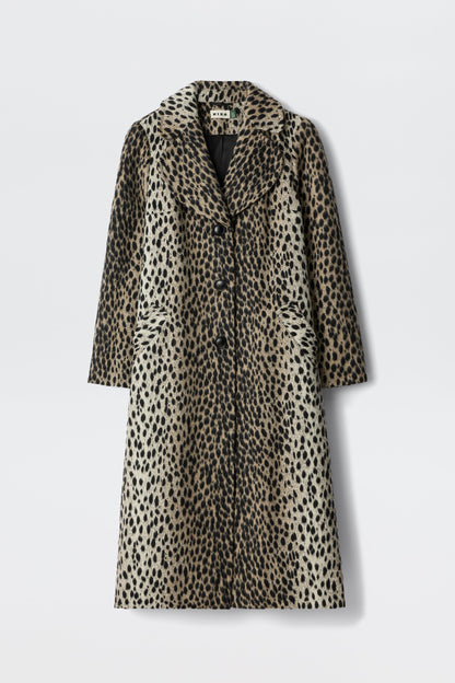 Rosemary - Antelope Spot Jacquard Black
